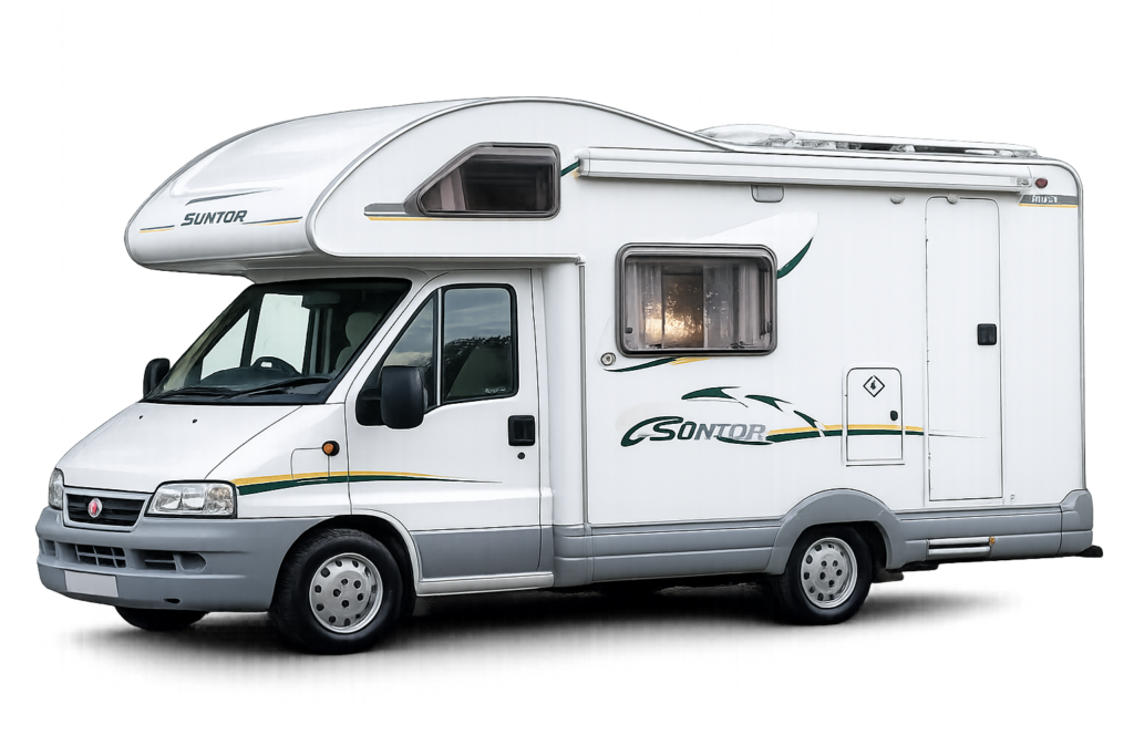 Motorhome hire 4 berth North Wales